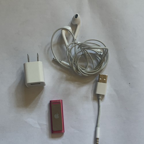 Apple ipod shuffle pink - apple, clip